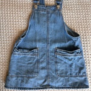 Zara overall denim dress for toddler